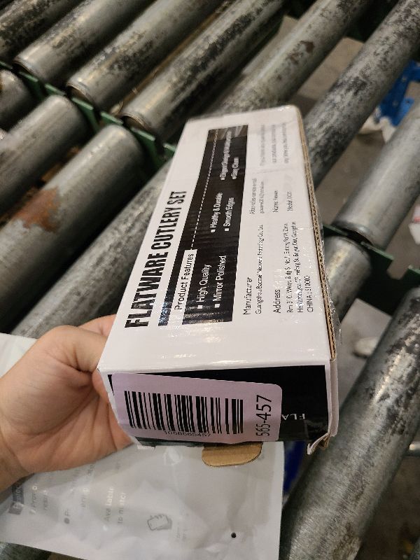 Photo 1 of 24-Piece Black Silverware Set with Steak Knives, Black Flatware Set for 4, Food-Grade Stainless Steel Tableware Cutlery Set, Mirror Finished Utensil Sets for Home Restaurant