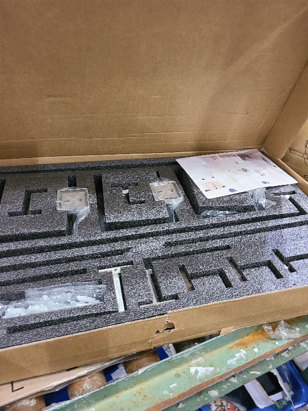 Photo 1 of 15-Pieces Brushed Nickel Bathroom Accessories Set, 23.6 Inch Bath Towel Bar Set, Stainless Steel Bathroom Hardware Set, Towel Racks for Bathroom Wall Mounted.