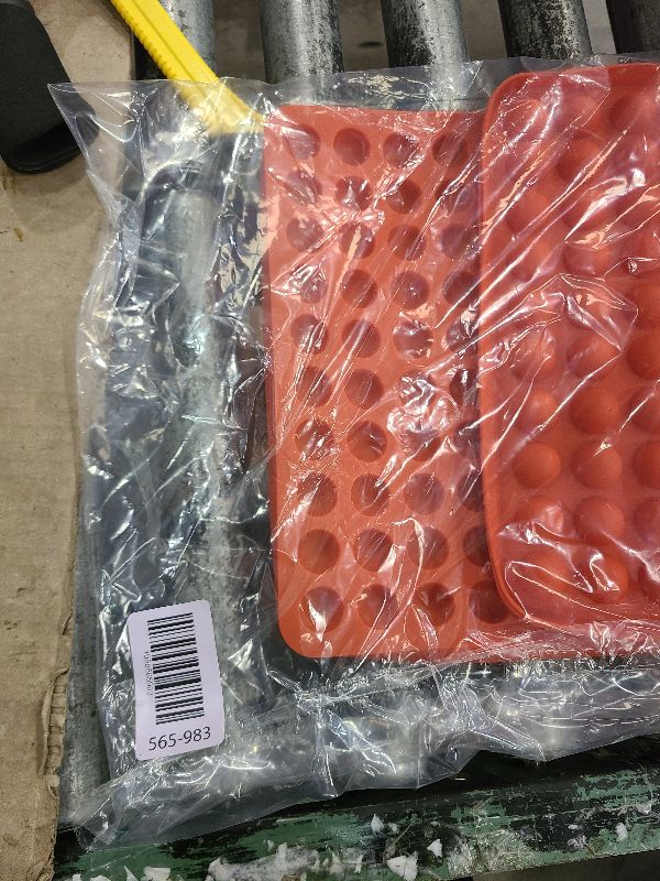 Photo 1 of 2 Pcs Small d Silicone Molds, 140 Cavity Semi Sphere Molds for Chocolate, Baking, Homemade Candy, Wax Melts Beads, Ice Balls, DIY Dog Training Treats