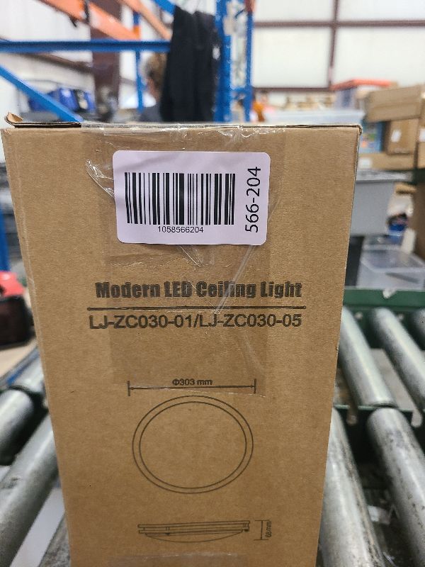 Photo 1 of 12 Inch Flush Mount Ceiling Lights, 36W 3200LM Black Dimmable Light Fixtures Ceiling Mount, 3000K-5000K Selectable Modern Kitchen Light Fixtures for Stairwell, Balcony, Corridor, Laundry (2-Pack)