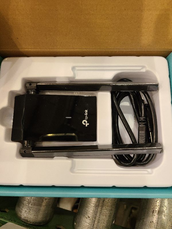 Photo 1 of TP-Link WiFi 6 USB Adapter for Desktop PC - (Archer TX20U Plus) AX1800 Wireless Network Adapter with 2.4GHz, 5GHz, High Gain Dual Band 5dBi Antenna, WPA3, Supports Windows 11/10