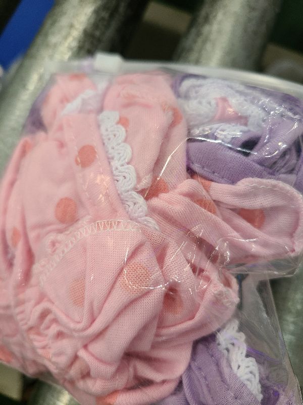 Photo 1 of 2 Pieces Dog Diaper with Suspender Washable Sanitary Pantie Reusable Puppy Sanitary Pants Cute Pet Underwear Diapers Jumpsuits for Small Female Dogs Girl in Heat Period (M)