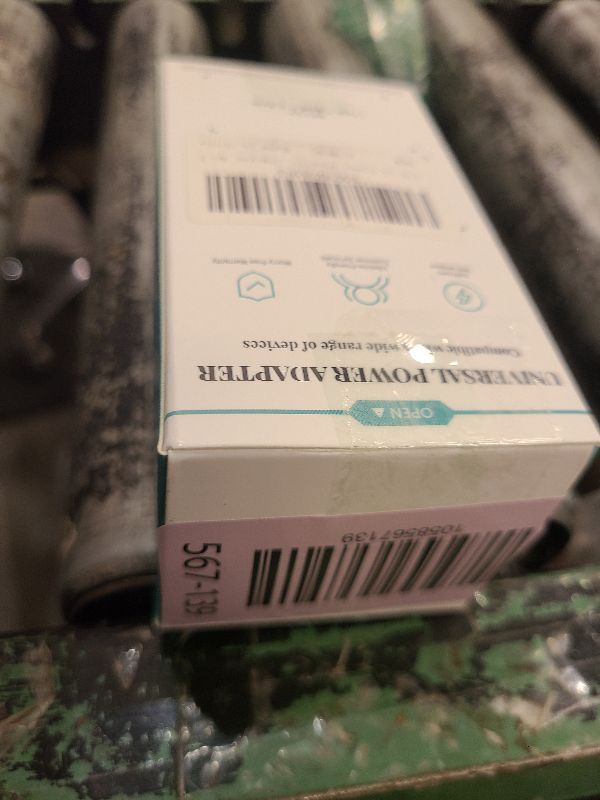 Photo 1 of 12V 2A Power Adapter Charger AC 12V Regulated Power Supply DC in 12 Volts 2000mA Power Cord with 10 Interchangeable DC Plug for LED Strip Light, CCTV Camera, GPS, Webcam, Router, BT Speaker