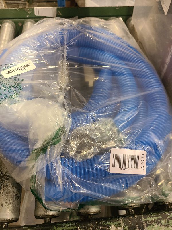Photo 1 of 3 Pcs 1.25" Pool Hose, 59" Long Accessory Pool Pump Replacement Hoses, Compatible with All Above Ground Pool Filter Pumps that Use 1 1/4 Diameter Hoses