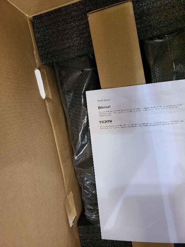 Photo 1 of 2.2ch 100W Sound Bar for Smart TV, 2-in-1 Detachable Bluetooth 5.3 Speaker with 3 EQ Modes & Adjustable Bass - Home Theater Audio for Movies, Gaming, Music