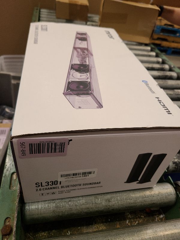 Photo 1 of 2.2ch 100W Sound Bar for Smart TV, 2-in-1 Detachable Bluetooth 5.3 Speaker with 3 EQ Modes & Adjustable Bass - Home Theater Audio for Movies, Gaming, Music