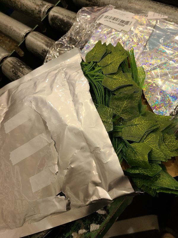 Photo 1 of 12 Pack Fake Vines for Room Decor Artificial Ivy Garland with Clip Green Flowers Hanging Plants Faux Greenery Leaves Bedroom Aesthetic Decor for Home Garden Wall Wedding