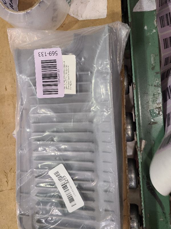 Photo 1 of 24'' Longer Faucet Mat for Kitchen Sink Splash Guard[7° Slope Fast Self-draining][Snap Lock Fit]Kitchen Sink Faucet Mat Splash Guard Kitchen Sink Area Water Splash Guard Behind Faucet Draining Mat