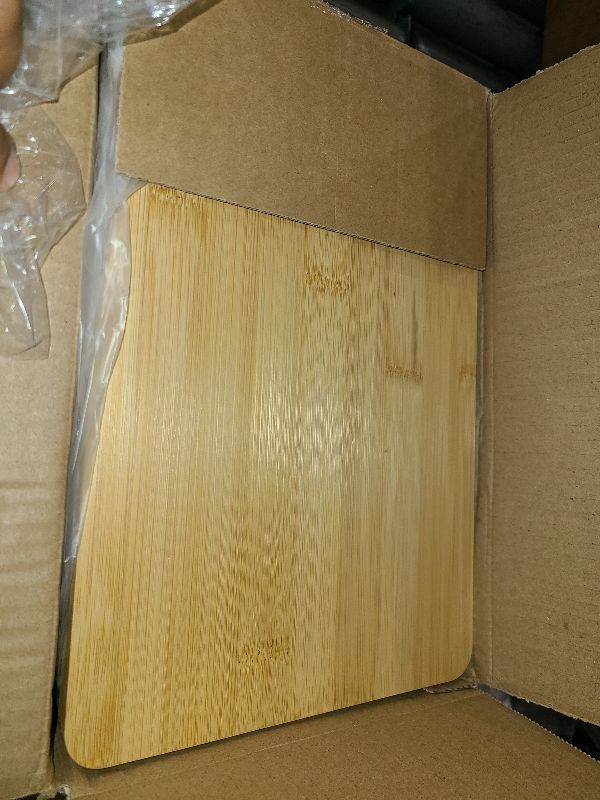 Photo 1 of 2 Pack Trash Bag Holder with Bamboo Lid, Stackable Trashbag Dispenser, Extra Large Garbage Bag Holder for Kitchen Laundry Room Under Sink Organization and Storage