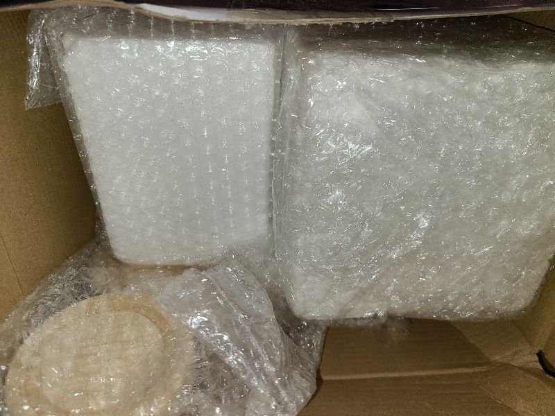 Photo 1 of 3 Pieces Glass Cloche Display Dome, Decorative Glass Bell Jar with Base, Clear Cloche Dome Display Case for Craft, Plants, Lights, Collectibles(4.7 x 8 In, 3.3 x 5.5 In, 2.9 x 4.6 In,Wood Color)