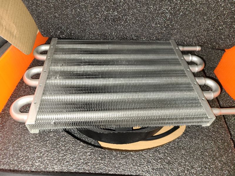 Photo 1 of Mishimoto MMOC-F Heavy Duty Racing Transmission Cooler, with Electric Fan for Maximum Cooling, Universal Fit