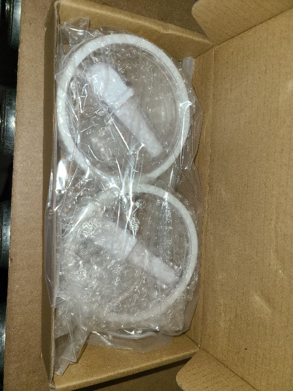 Photo 1 of 2 Pack 30 oz Tumbler Flip Straw Lid Replacement Compatible for Stanley Quencher, Leak Proof Lid Replacement for 30 OZ Stanley H2.0 FlowState Tumbler,Spill Proof Splash Reusable (White)