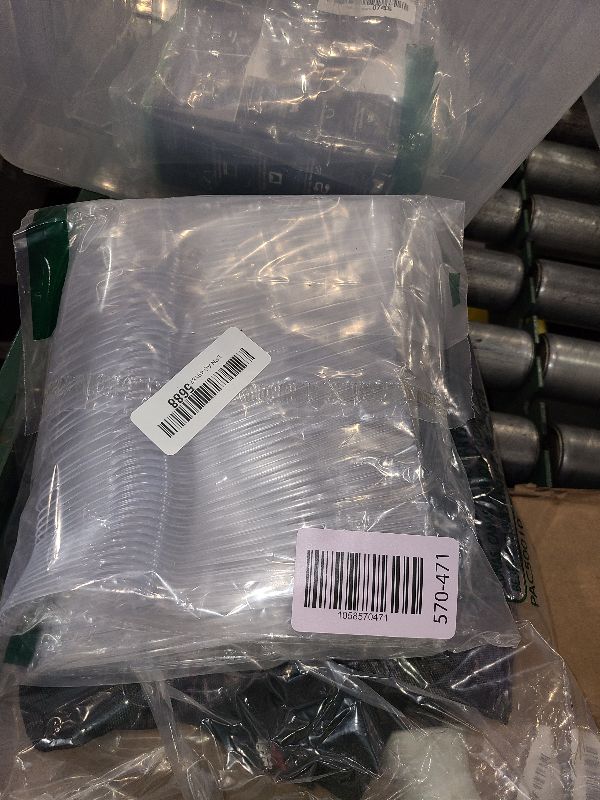 Photo 1 of [100 Count] Clear Plastic Spoons Heavy Duty, Premium Disposable Spoons, Durable Plastic Cutlery for for Parties, Picnics, Big Event, Daily Use - Heat Resistant & BPA Free - Clear