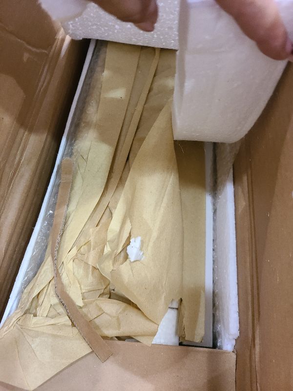 Photo 1 of 33.4" Dog Houses Outdoor Indoor, Weatherproof Dog Houses Outside with Window & Door Flap Cut Wooden Dog House, Clean & Assemble Easily-Gray