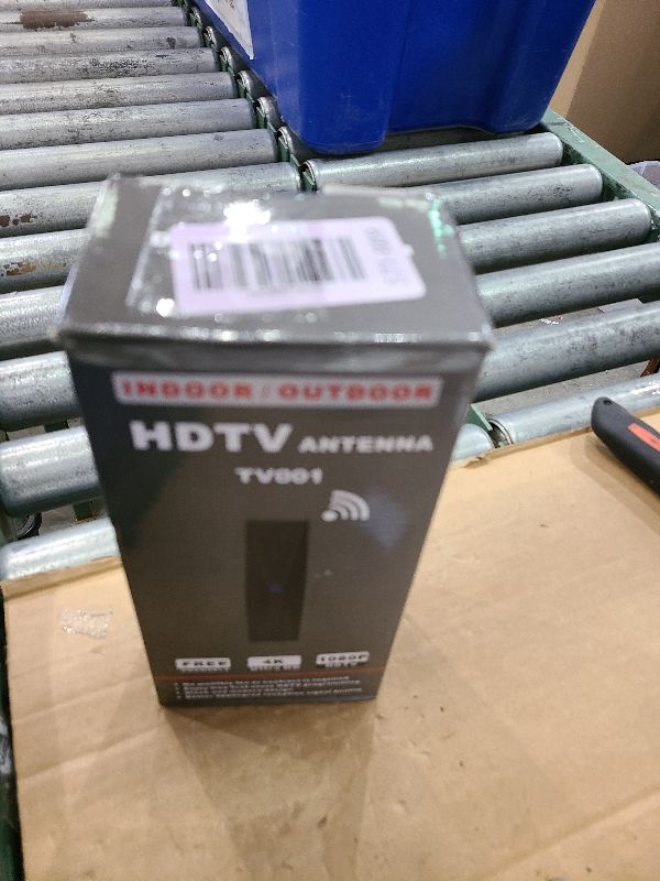 Photo 1 of 2025 Antenna for Smart TV for Local Channels,TV Antenna Indoor for Long Range Reception, Digital Antenna for Easy Installation and All Smart/Old TVs, Supports 4K 1080P HD VHF UHF