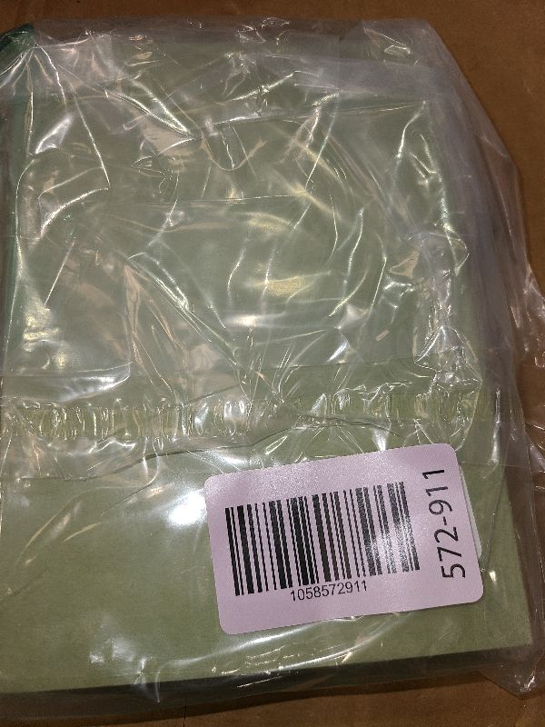 Photo 1 of 25 Pieces A7 Pocket Invitations (5.12 x 7.09) Trifold Wedding Invitation Cards for 5x7 Invites Wedding Bridal Shower Engagement Birthday Sweet 16 (Matte Sage Green)