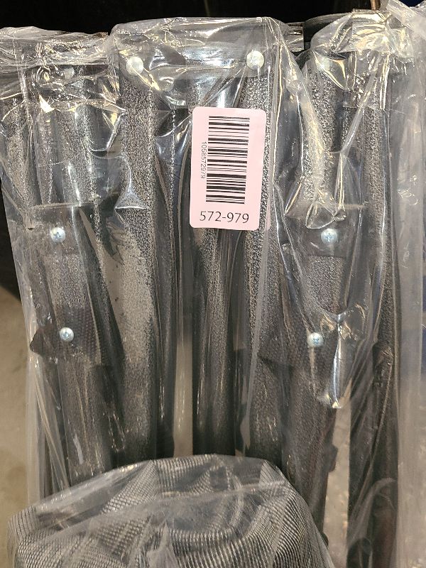 Photo 1 of 10x10 Pop Up Canopy Tent - Patented Center Lock One Push Instant Outdoor Canopy Beach Tent with STO-N-Go Bag 8 Stakes & 4 Sand Bags?Grid Grey