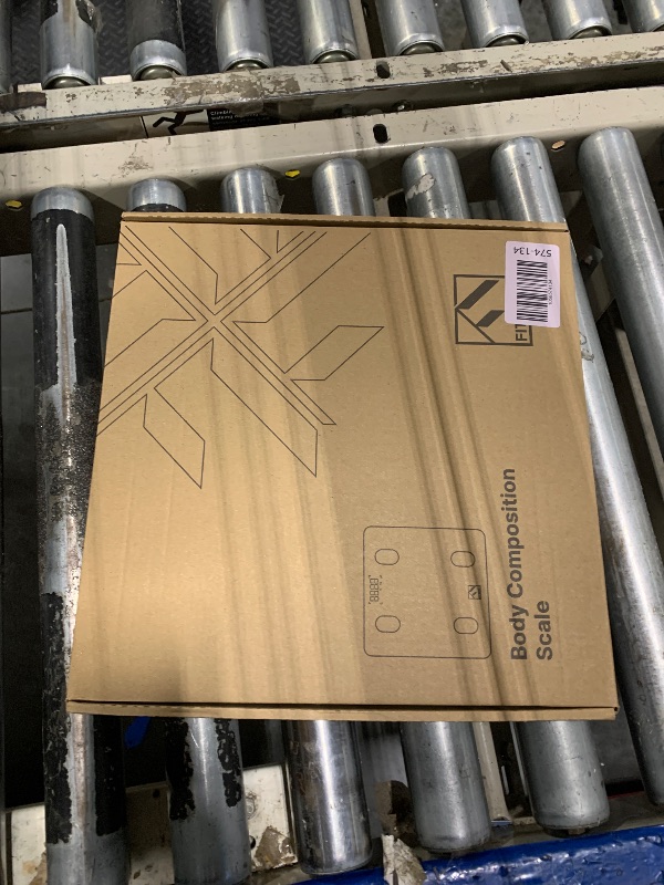 Photo 1 of FITINDEX Smart Scale for Body Weight, Scale with BMI, Body Fat, Muscle Mass, Digital, Bathroom, Weighing, Bluetooth, Body Composition Monitor Health Analyzer with App, 400lb, Black