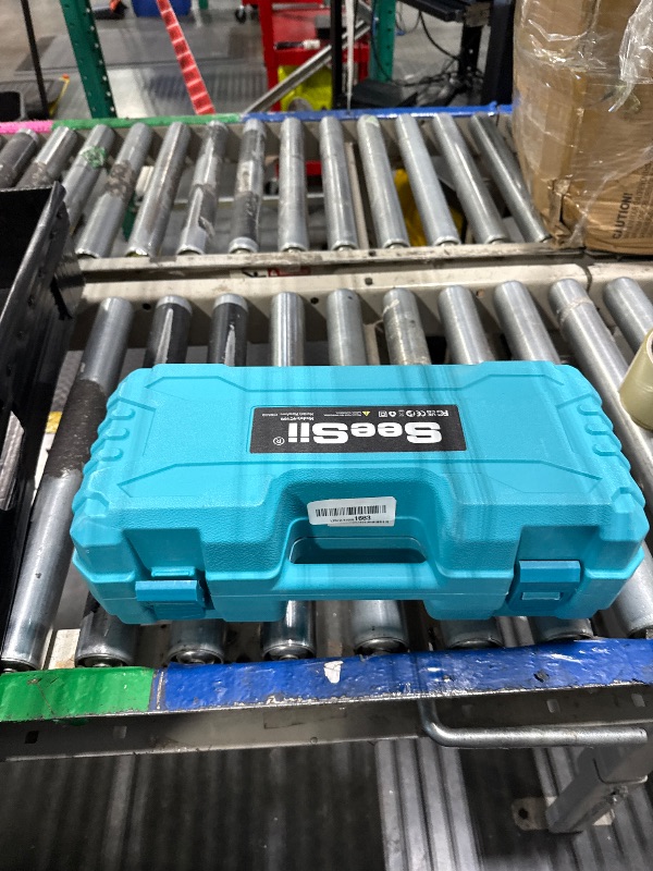 Photo 1 of * CHAIN NOT  ON*Seesii Mini Chainsaw, 6-inch Mini Chainsaw Cordless, Handheld Electric Power Chain Saw with 2 Batteries, for Tree Trimming Wood Cutting, Best Gifts for Father, Dad, Husband, Men