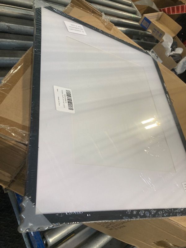 Photo 1 of **14 pack--Hoikwo 16x20 Black Plastic Frame with Plastic Cover, Display Pictures 11x14 with Mat or 16x20 Without Mat, 1 Pack 16 by 20 Frame for Wall Hanging