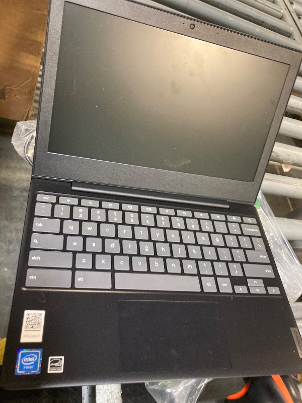 Photo 1 of Lenovo IdeaPad 3 11 Chromebook Laptop,11.6" HD Display,Intel Celeron N4020, 4GB RAM, 64GB Storage, UHD Graphics 600, Chrome OS, Onyx Black