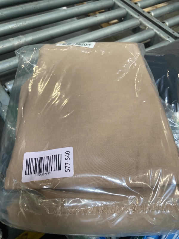 Photo 1 of Bedsure Deep Khaki Duvet Cover Queen Size - 3 Pieces Prewashed Cotton-Like Extra Soft Bedding Set, Includes 1 Duvet Cover 90x90 Inches with Zipper Closure & 2 Pillow Shams, Comforter Not Included