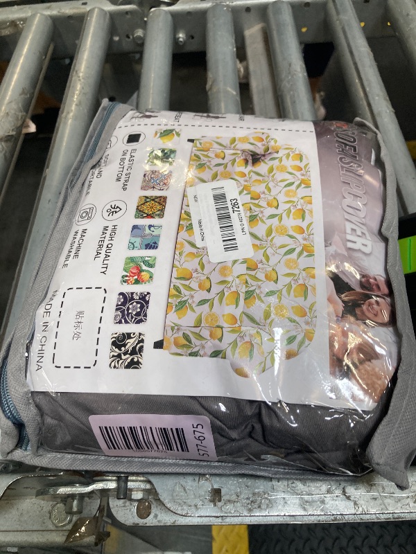 Photo 1 of hyha 2 Pieces Chair Covers for Living Room, Chair Slipcovers Stretch Slipcovers for A Separate Cushion Couch Sofa, Armchair Covers Washable Sofa Covers (Armchair, Grey)