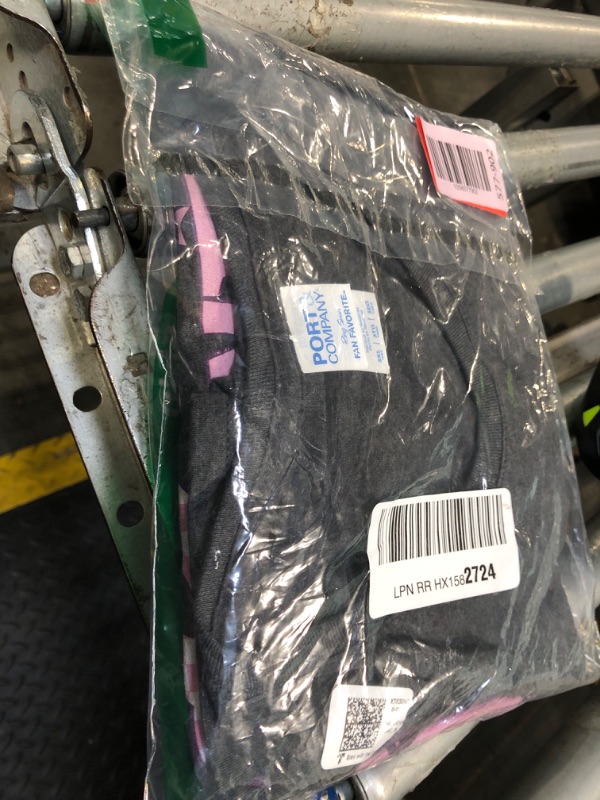 Photo 1 of **GRAY**In Dolly We Trust Funny Pink Hat For Girls T-Shirt