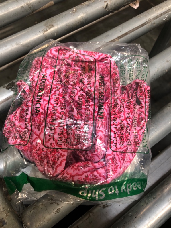 Photo 1 of **TOP ONLY**MakeMeChic Women's Floral Print 2 Piece Bikini Sets Tie Back Triangle Thong Bathing Suit Swimsuit Pink Floral Multi Small