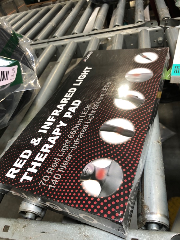 Photo 1 of **NEW**ALLOLO Red Light Therapy for Body, 3-in-1 LED Bead with Timer Remote Control, 12.6"*6.3" 660nm&850nm Infrared Light Therapy for Body Pain Relief Wearable for Muscle Repair