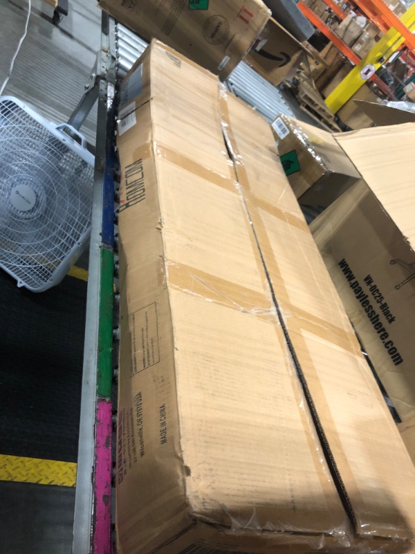 Photo 1 of **PARTIAL SET**HOMCOM 47 Inches Storage Ottoman Bench, Foot Rest with Removable Lid, Legs, End of Bed Bench, Corduroy Storage Chest, Padded Seat, for Living Room, Bedroom, Entryway, Beige