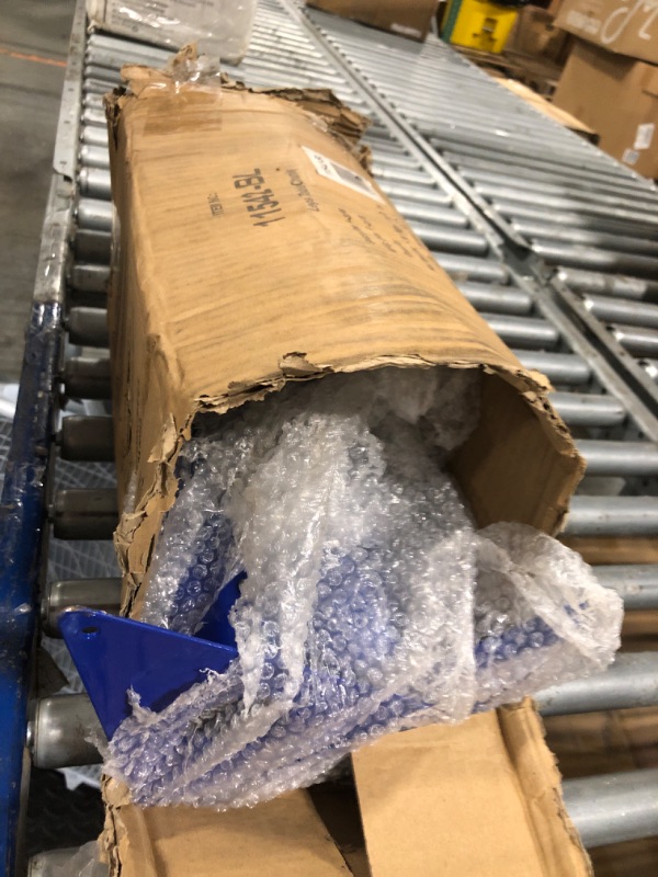 Photo 1 of **LEGS ONLY** FDP Rectangle Activity School and Classroom Kids Table (30 x 60 inch), Toddler Legs, Adjustable Height 15-24 inches - Gray Top and Blue Edge