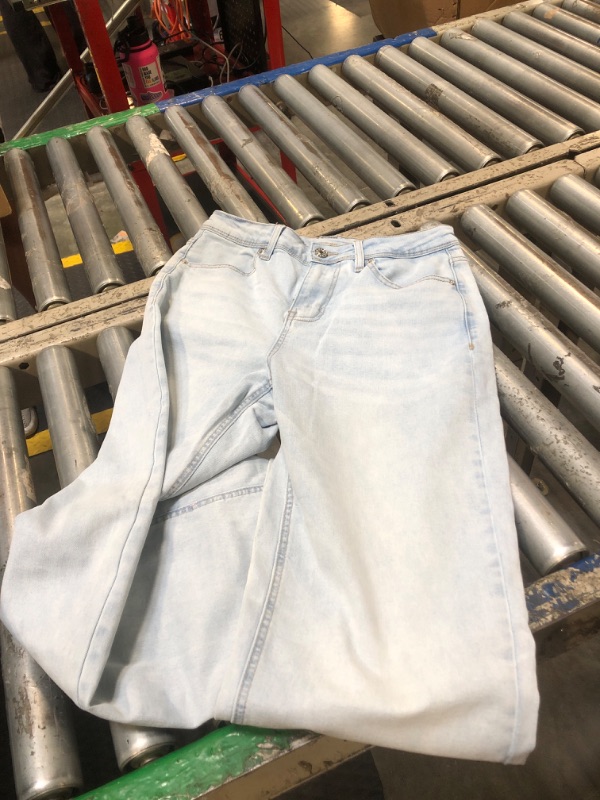 Photo 1 of ** white/blue**
GRAPENT 70s Clothes for Women's Baggy Jeans Women's High Waisted Wide Leg Pants Womens High Waisted Jeans for Women Stretch Bootcut Western Womens Jeans Size 10 Color Bay Blue Size 8/mediun