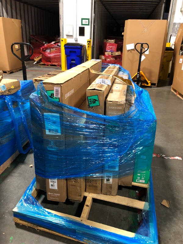 Photo 1 of **FOR PARTS ONLY, NO RETURNS, FINAL SALE!!!*** PALLET OF MULTIPLES TVS
**UNTESTED, NO GUARANTEE ITEMS FUNCTION**
**FOR PARTS ONLY*** NO RETURNS** FINAL SALE***