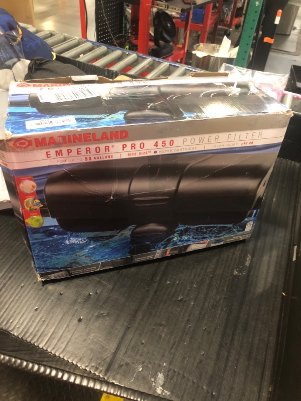 Photo 1 of ***HAS BEEN USED HAS SOME SCRAPES ON ITAGAIN HAS BEEN USED********MarineLand Penguin PRO Power Filter