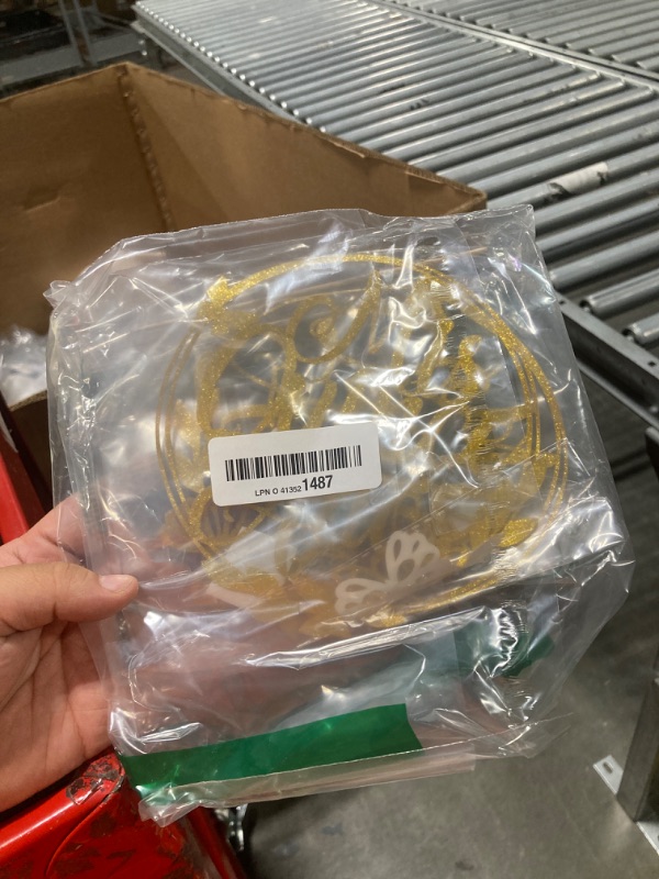 Photo 1 of ***HAS BEEN USED***HJZHII 2PCS Mis Quince Anos Cake Topper, Gold 15th Birthday Cake Topper Feliz 15 Años Hello 15 Cake Mis 15 Años Decoration for 15th Birthday Cakes Party Decor