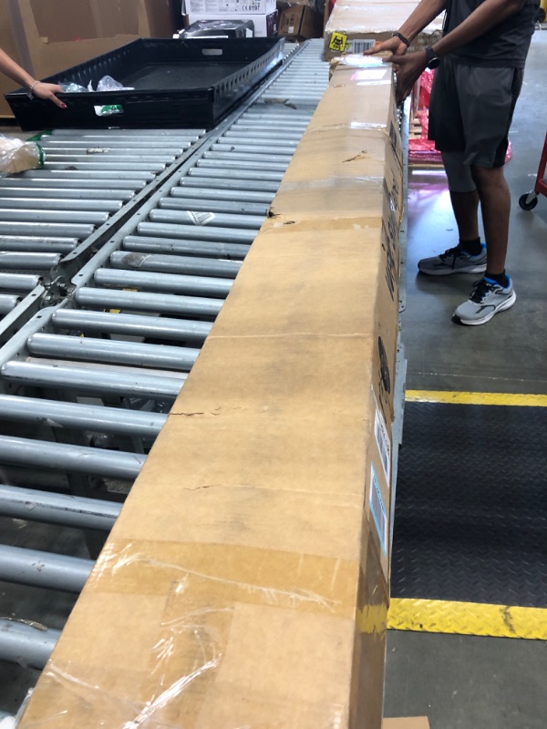 Photo 1 of **CRACKED WOOD PIECE****Art3d 8-Pack 96 x 6in. WPC Acoustic Slat Wall Panel for Modern Interior Decor, TV Background, Living Room, Oak