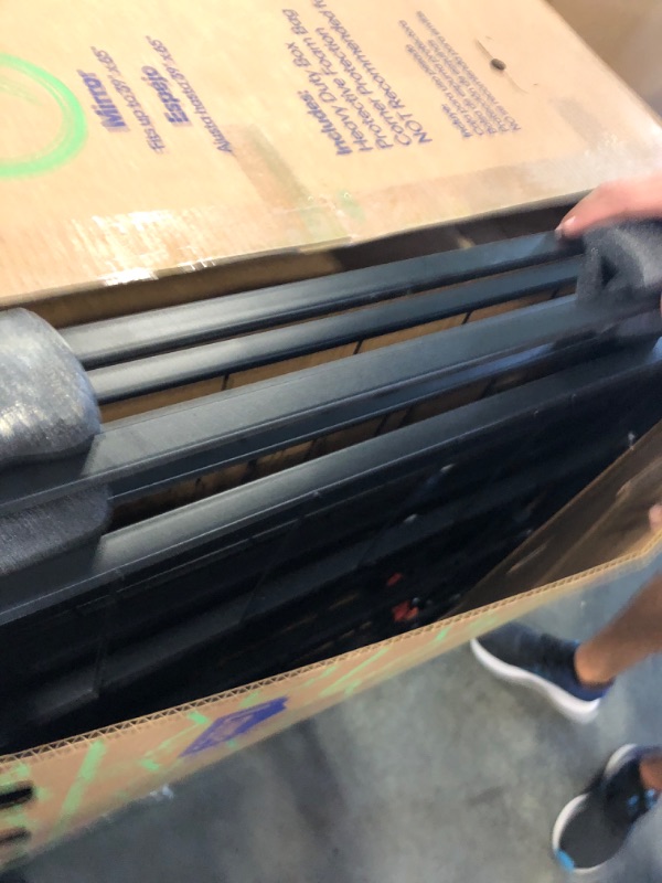 Photo 1 of ***SIMULAR TO IMAGE NOT EXACT*****Metal Bed Frame,Queen Size Bed Frame with Storage Space,Heavy Duty Sturdy Mattress Foundation,Easy Assembly,No Box Spring Needed, Black,14 Inch,Queen