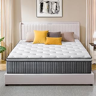 Photo 1 of ***NOT EXACT BUT SIMULAR***12 Inch Queen Mattress, Hybrid Queen Mattresses in a Box, Gel Memory Foam, Pocket Springs for Motion Isolation, Medium Firm Matress,60"x80"x12"
Visit the LegacyAmerhome Store