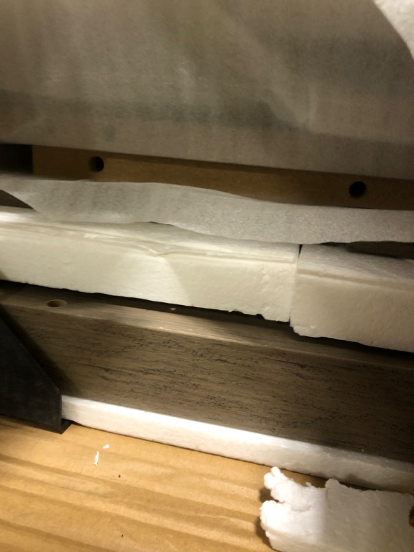 Photo 1 of ****SIMULAR BUT NOT EXACT********armhouse 9 Drawer Dresser for Bedroom,63” Wood Dresser & Chest of Drawers with Power Outlets,Large & Wide Dressers for Bedroom,Tall Storage Dresser Organizer(White)