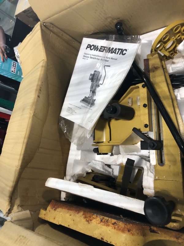 Photo 1 of ***A LITTLE RUSTY***Powermatic Benchtop Mortiser, 3/4" Chisel, 5-1/2" Stroke, 115/230V 1Ph (Model PM701)