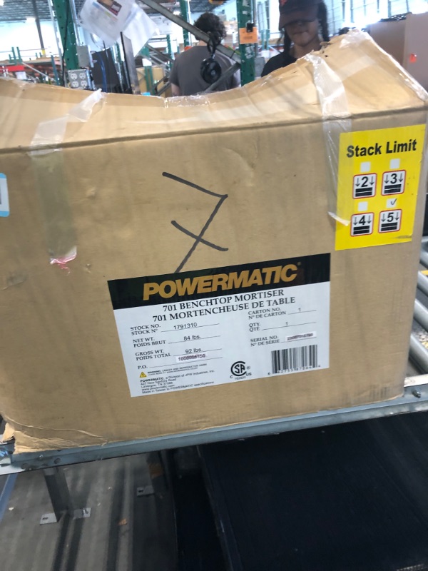 Photo 1 of ***A LITTLE RUSTY***Powermatic Benchtop Mortiser, 3/4" Chisel, 5-1/2" Stroke, 115/230V 1Ph (Model PM701)