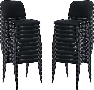 Photo 1 of ***5 BLACK CHAIRS***** **USED*** **SIMULAR TO PHOTO NOT EXACT*****