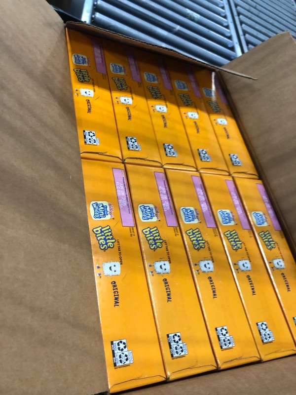 Photo 1 of *****EXP JUN 8 2025******Kellogg's Frosted Mini-Wheats Little Bites Breakfast Cereal, Kids Cereal, Family Breakfast, Original (10 Boxes)
