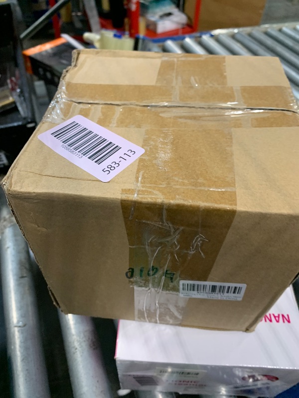 Photo 1 of *Not Clear* Pwbarwq Acrylic Display Risers 2 Sets, 6 Pcs Tall Stands, 0.12" Thick Square Shelf for Figure, Action, Dessert, Jewelry Showcase