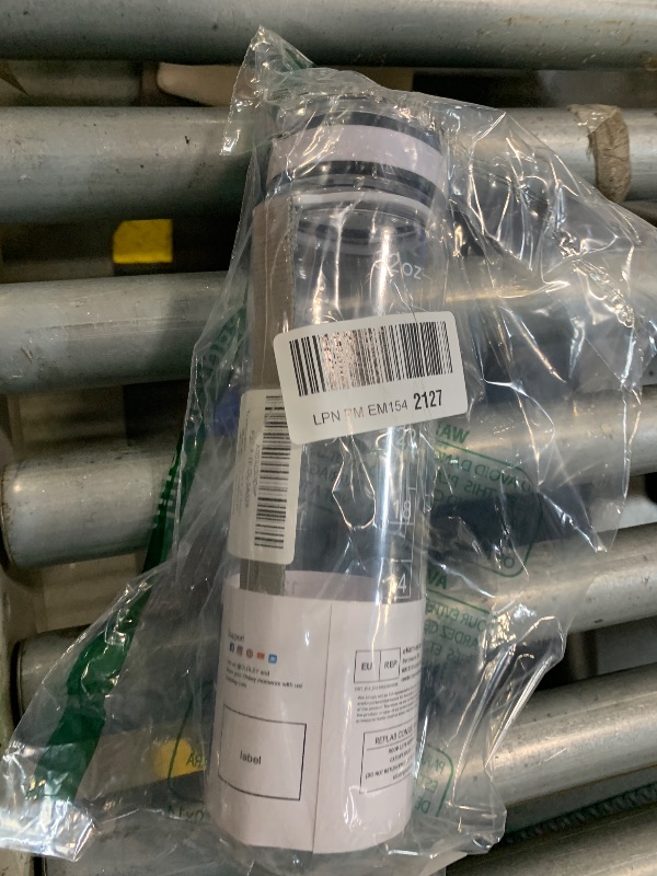 Photo 1 of **MISSING STRAW***
OLDLEY Water Bottle, 32oz Motivational Sports Water Bottle with Time Marker - Times to Drink - Tritan, BPA Free, Wide Mouth Leakproof, Clear (1 Bottle)