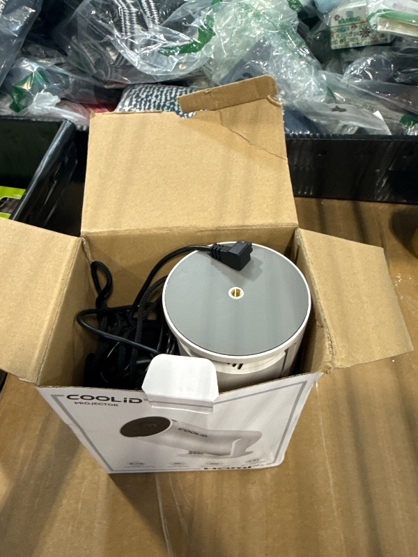 Photo 1 of [Built-in Apps & 2025 Upgraded] Mini Projector with WiFi 6 and Bluetooth 5.4 Support 4K 1080P Auto Keystone 270° Rotatable Projector Portable Compatibile with HDMI/TV Stick/Memory Stick - White