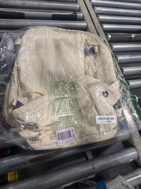 Photo 1 of ****USED****Sinaliy Travel Backpack for Women, Expandable 40L Carry on Flight Approved Backpack, 17 Inch Laptop Waterproof Travel Bag for College, Travel, Work, Beige