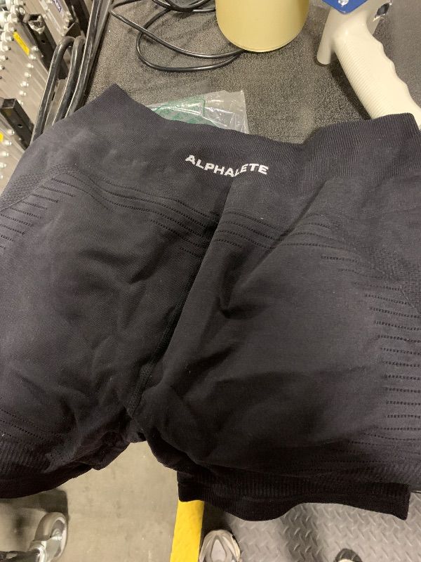 Photo 1 of *****SIMILAR ITEM***** Power Scrunch Butt Workout Shorts for Women Seamless Gym Shorts High Waist Tummy Control Yoga Biker Shorts,Black,XL