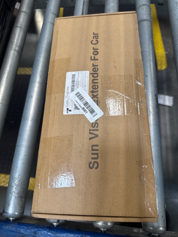 Photo 1 of **MISSING HARDWARE** Sun Visor for car, HD Wear-Resistant PC Lens,UV400 Sun Protection/Anti-Glare Adjustable Visor for car, Driving Goggles, Easy to Install Sun Visor Extender, Black (ZYB-1)